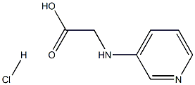 Glycine,N-3-pyridinyl-, monohydrochloride (9CI) Struktur