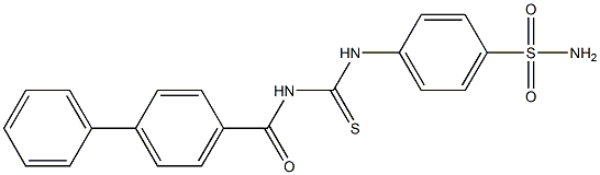 N-({[4-(aminosulfonyl)phenyl]amino}carbonothioyl)-4-biphenylcarboxamide,642941-89-7,结构式