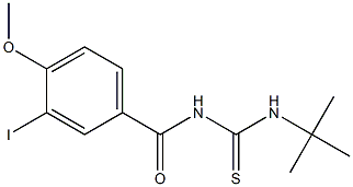 N-[(tert-butylamino)carbonothioyl]-3-iodo-4-methoxybenzamide|