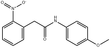 N-(4-methoxyphenyl)-2-(2-nitrophenyl)acetamide Structure