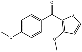 (4-methoxy-phenyl)-(3-methoxy-thiophen-2-yl)-methanone Structure