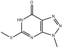 65023-35-0 3,6-二氢-3-甲基-5-(甲硫基)-7H-1,2,3-三唑并[4,5-D]嘧啶-7-酮