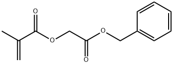 (2-OXO-2-PHENYLMETHOXYETHYL)2-METHYLPROP-2-ENOATE 结构式