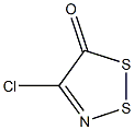 4-氯-5H-1,2,3-二噻唑-5-酮,65573-12-8,结构式