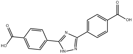 4,4' - (1H-1,2,4-三唑-3,5-二基)双 - 苯甲酸,65697-90-7,结构式