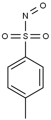 Benzene, 1-methyl-4-(nitrososulfonyl)- Structure