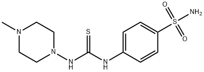 4-{[(4-methylpiperazin-1-yl)carbamothioyl]amino}benzenesulfonamide,664969-63-5,结构式