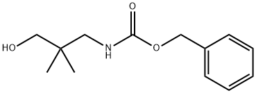 BENZYL (3-HYDROXY-2,2-DIMETHYLPROPYL)CARBAMATE Structure