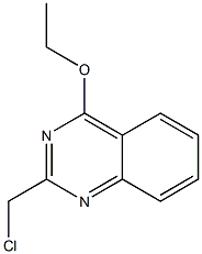 Quinazoline, 2-(chloromethyl)-4-ethoxy- Struktur