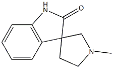 Spiro[3H-indole-3,3'-pyrrolidin]-2(1H)-one, 1'-methyl-|1-甲基螺[二氢吲哚-3,3-吡咯烷]-2-酮