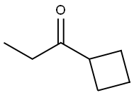 环丁基乙基甲酮, 6704-17-2, 结构式