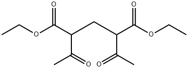 Pentanedioic acid, 2,4-diacetyl-, diethyl ester,67079-26-9,结构式