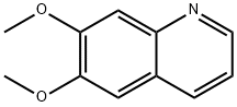 6,7-ジメトキシキノリン 化学構造式