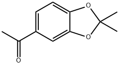 1-(2,2-二甲基苯并[D][1,3]二氧杂环戊烯-5-基)乙-1-酮,6860-95-3,结构式