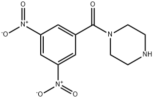 1-(3,5-dinitrobenzoyl)piperazine Structure