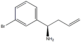 (1R)-1-(3-BROMOPHENYL)BUT-3-EN-1-AMINE Struktur