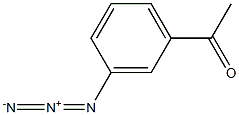 3-叠氮基苯乙酮,70334-60-0,结构式
