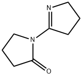 2-Pyrrolidinone, 1-(3,4-dihydro-2H-pyrrol-5-yl)- Structure