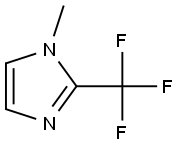 1H-Imidazole, 1-methyl-2-(trifluoromethyl)-,70631-94-6,结构式