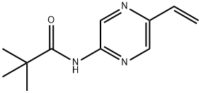 N-(5-vinylpyrazin-2-yl)pivalamide Struktur