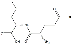 GLUTAMYL-NORVALINE Structure