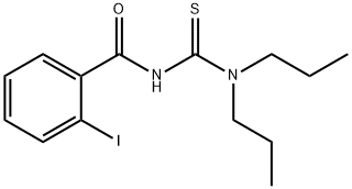 N-[(dipropylamino)carbonothioyl]-2-iodobenzamide Structure