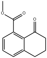 methyl 8-oxo-5,6,7,8-tetrahydronaphthalene-1-carboxylate,71557-11-4,结构式