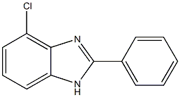 1H-Benzimidazole, 4-chloro-2-phenyl- Structure