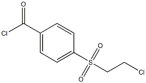 Benzoyl chloride, 4-[(2-chloroethyl)sulfonyl]-