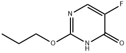 5-FLUORO-2-PROPOXYPYRIMIDIN-4(3H)-ONE Struktur