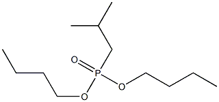 Phosphonic acid, (2-methylpropyl)-, dibutyl ester,7307-25-7,结构式