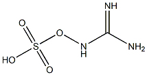 Hydroxylamine-O-sulfonic acid, N-(aminoiminomethyl)-,7317-54-6,结构式