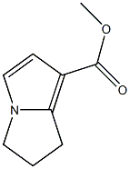 2,3-二氢-1H-吡咯嗪7-羧酸甲酯 结构式