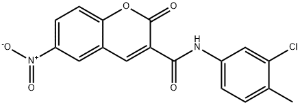 N-(3-chloro-4-methylphenyl)-6-nitro-2-oxo-2H-chromene-3-carboxamide|
