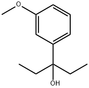 3-(3-METHOXYPHENYL)PENTAN-3-OL Struktur