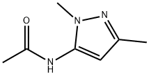 Acetamide, N-(1,3-dimethyl-1H-pyrazol-5-yl)- Struktur