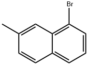 1-Bromo-7-methyl-naphthalene Struktur
