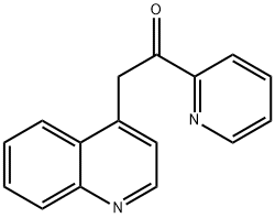 2-(quinolin-4-yl)-1-(pyridin-2-yl)-ethanone|2-(quinolin-4-yl)-1-(pyridin-2-yl)-ethanone