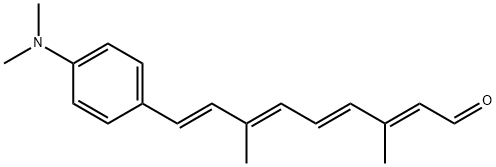 9-(4-Dimethylamino-phenyl)-3,7-dimethyl-nona-2,4,6,8-tetraenal Structure