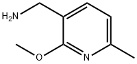 (2-methoxy-6-methyl-3-pyridyl)methanamine Structure