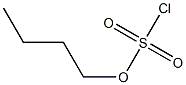 Chlorosulfuric acid, butyl ester Struktur