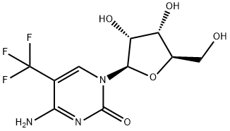 5-(Trifluoromethyl)cytidine 结构式