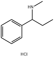 N-methyl-1-phenyl-1-propanamine hydrochloride,76605-79-3,结构式