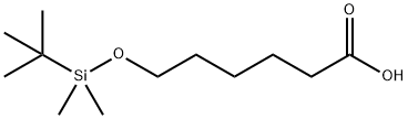 Hexanoic acid, 6-[[(1,1-dimethylethyl)dimethylsilyl]oxy]- Struktur