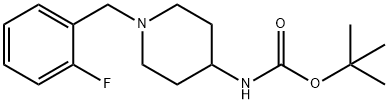 tert-Butyl 1-(2-fluorobenzyl)piperidin-4-ylcarbamate price.