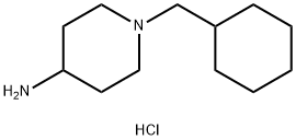 1-(Cyclohexylmethyl)piperidin-4-amine dihydrochloride Struktur