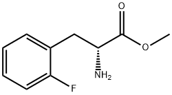 D-Phenylalanine, 2-fluoro-, methyl ester Struktur