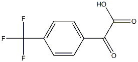 2-(4-Trifluoromethylphenyl)-2-oxoacetic acid Struktur