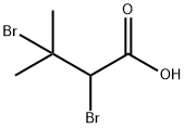 2,3-dibromo-3-methylbutanoic acid 化学構造式