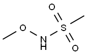 Methanesulfonamide, N-methoxy- 化学構造式